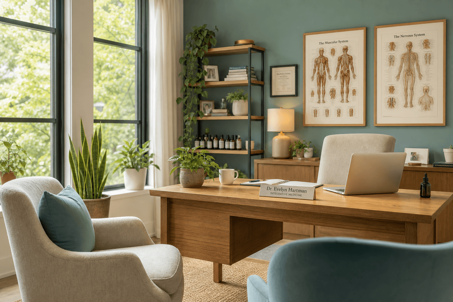 Consultation room at Sitara Holistic Care