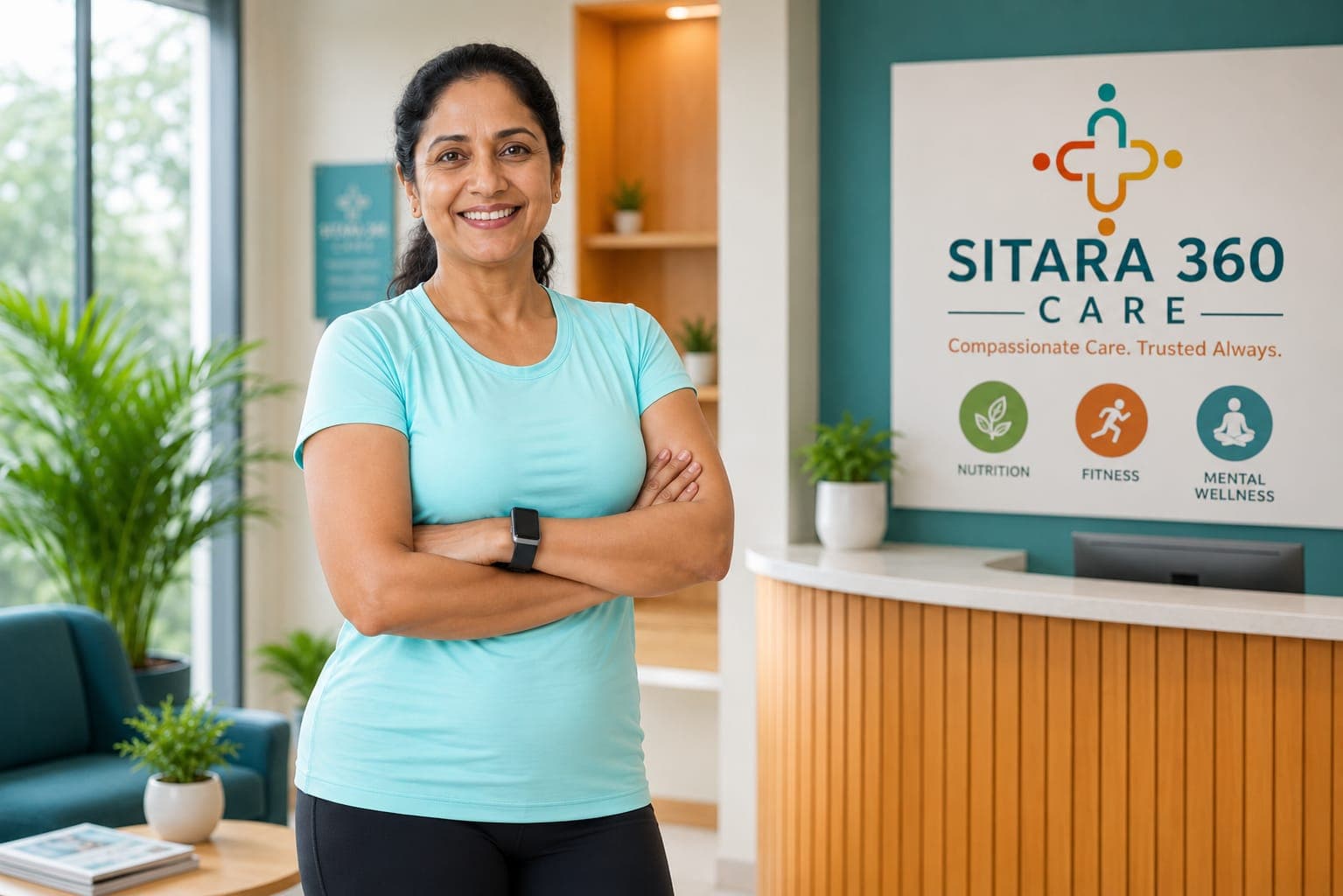 Happy, healthy patient at Sri Sitara Hospital